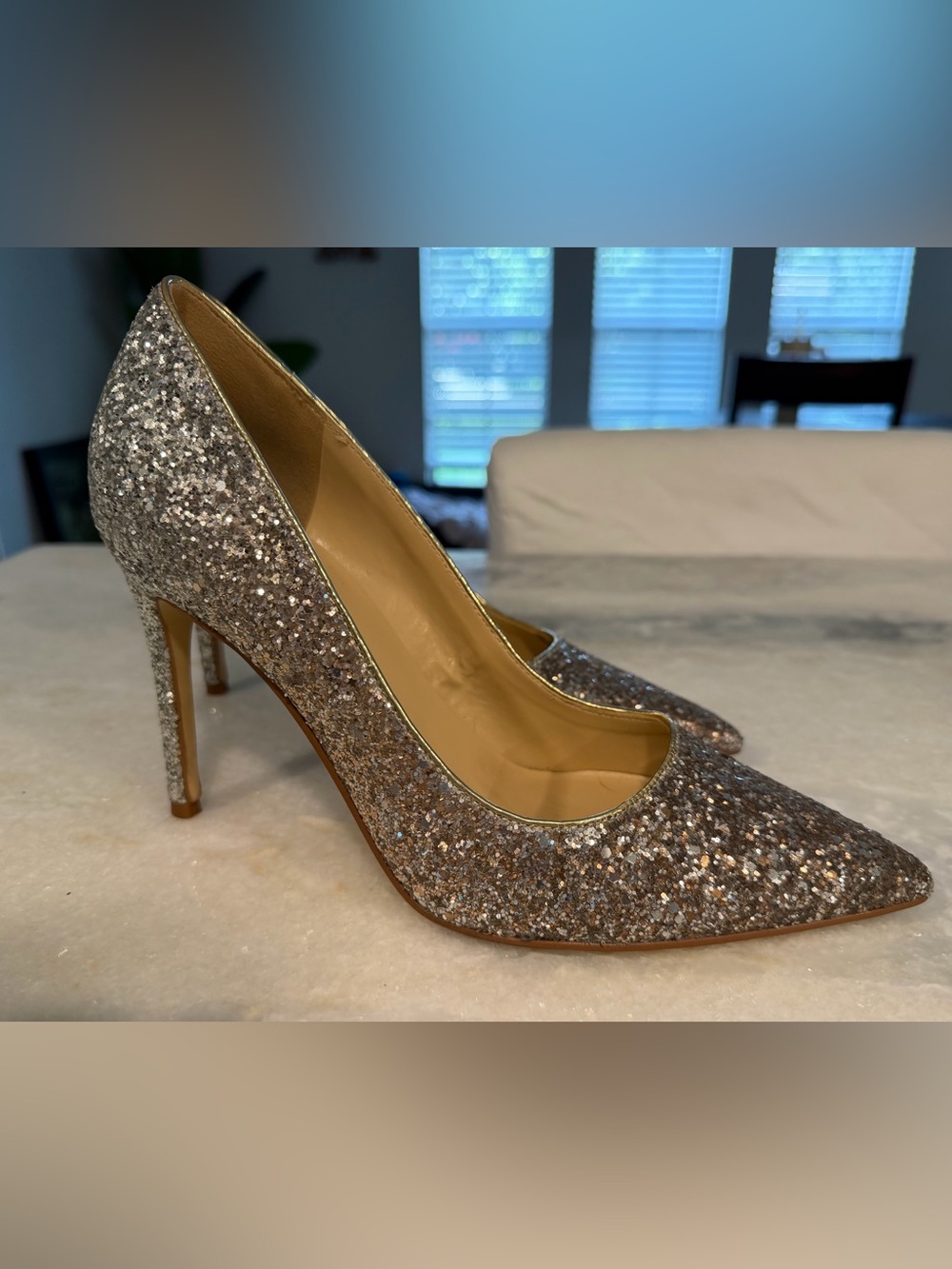 Marc Fisher Glitter Ombré Pointed-Toe High Heels ✨ Holiday Season is Near! ✨ - Picture 3 of 7